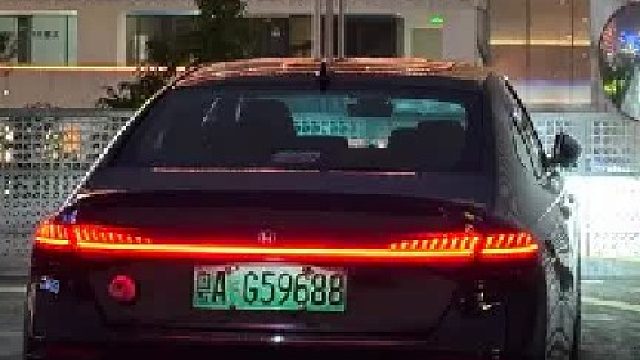 十一代雅阁安装奥迪rs7a7同款尾灯