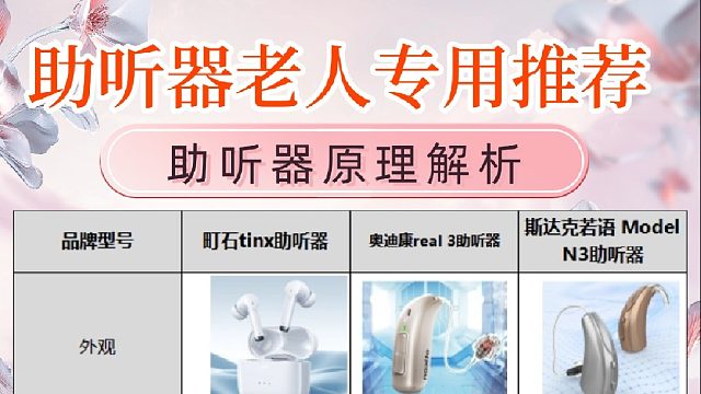 助听器的作用原理是什么？帮助你选购最符合需求的听力设备