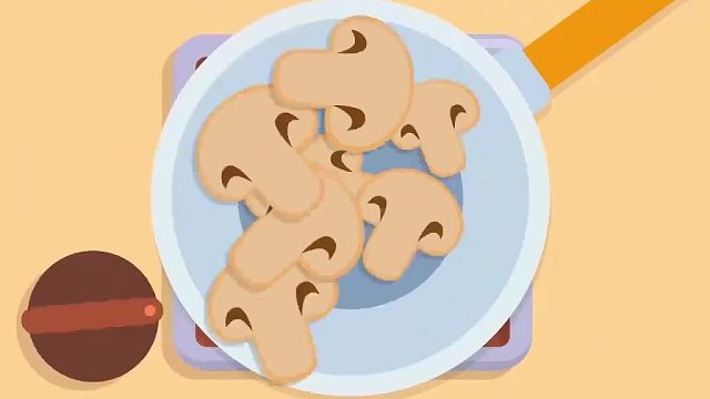 七个美食的素材