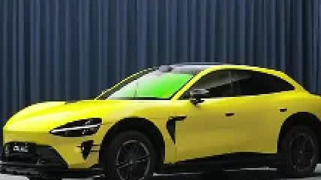 第一视角带你体验小米YU7升级黄色贴膜，DJ包围套件