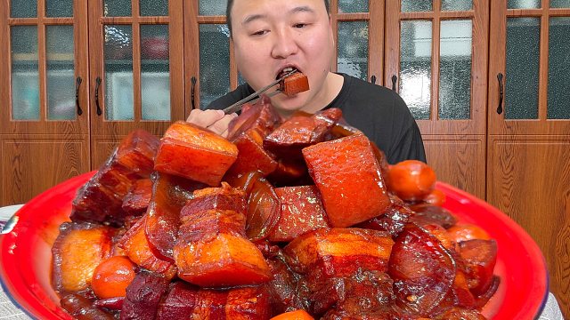 红烧肉的快乐，谁懂啊！香到跺jio,实力让干饭人集体上头