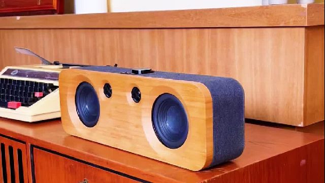 耳朵的灵魂伴侣，DOSS声浪原木蓝牙音箱