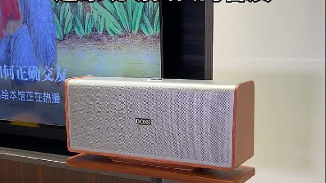 人声贴耳，低音入心！DOSS下一代全景声音响