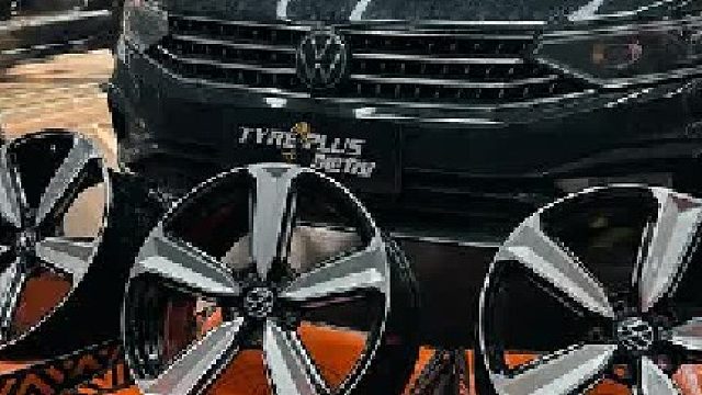 第一视角带你体验大众迈腾b8改装轮毂