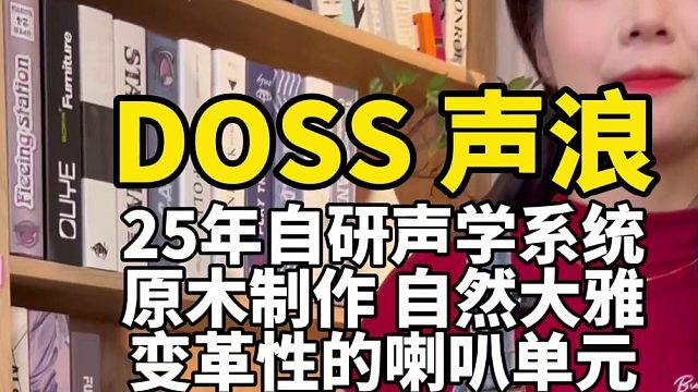 简约而不失高雅,DOSS声浪蓝牙音箱