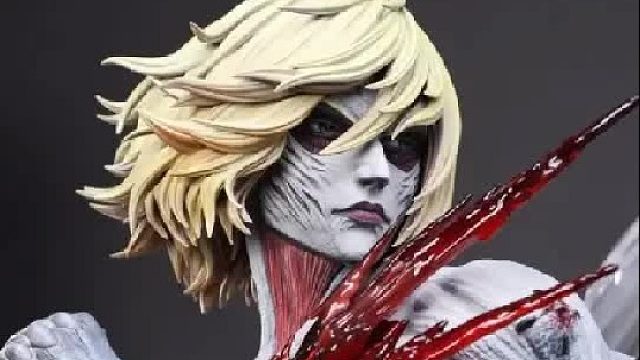 5000块的女巨双人对战雕像究竟能做成什么样子？