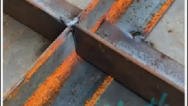 方钢圆管焊接技巧，焊接解决缝隙问题，聪明的焊接方法