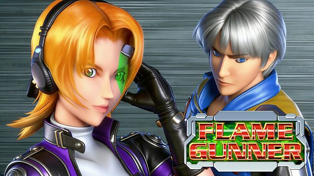 街机游戏《火焰枪手》，3D游戏要投两个币