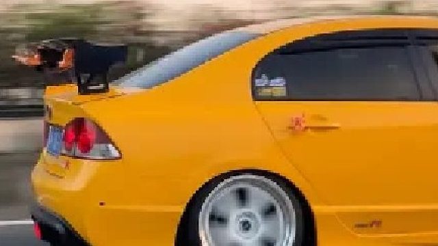 日落 隧道 思域 这就叫快乐