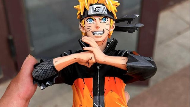 挑战一番赏漩涡鸣人涂装改色漫画色