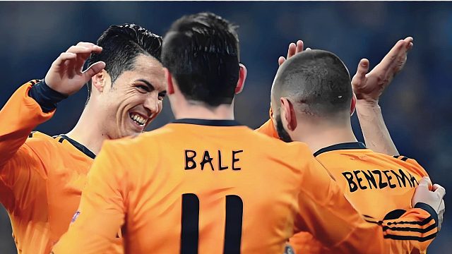 皇马BBC组合最强1战！C罗狂造4球，三叉戟双双梅开二度