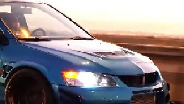 “你想用这辆垃圾赢人家的Evolution呀”