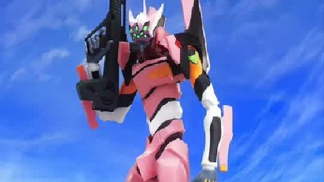 EVA补完计划 布鲁可8号机拼装把玩