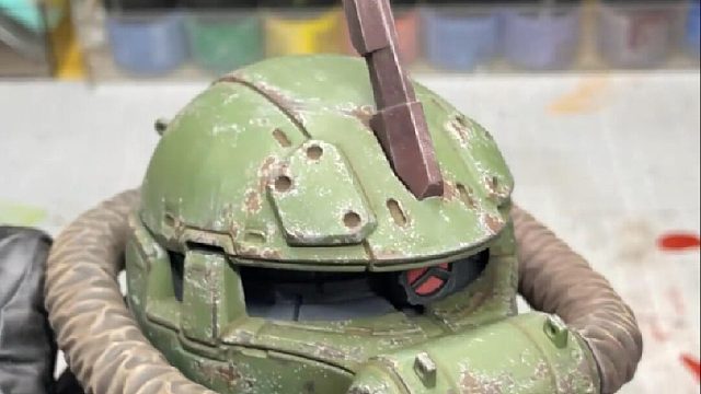 模型简易旧化过程