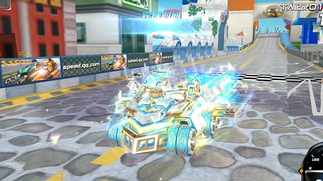 QQ飞车朕哥：S车雷诺之力皮肤索尔返场！手感特效性能都不错的