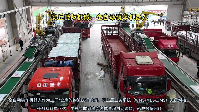 尿素装车机器人自动装车机  一款在线全自动装车机生产线