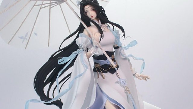 粘土摸个神仙姐姐 逆水寒叶雪青仙姿全记录