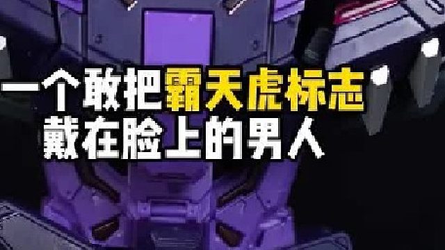 一个敢把霸天虎标志，戴在脸上的男人！