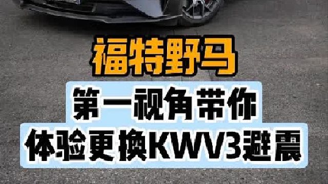 福特野马更换避震器