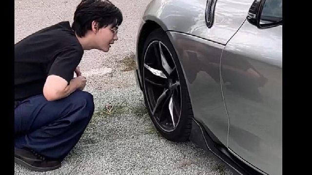 开上了真的supra