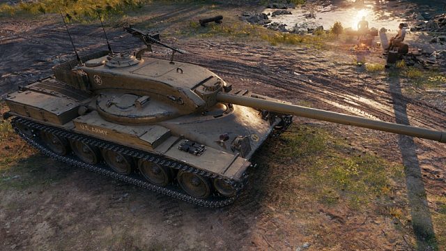 坦克世界  AAT60打钱娱乐两不误