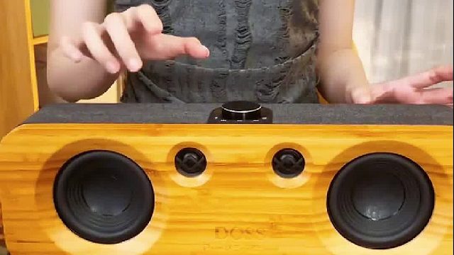 颜值实力双在线！DOSS声浪原木复古轻奢音响