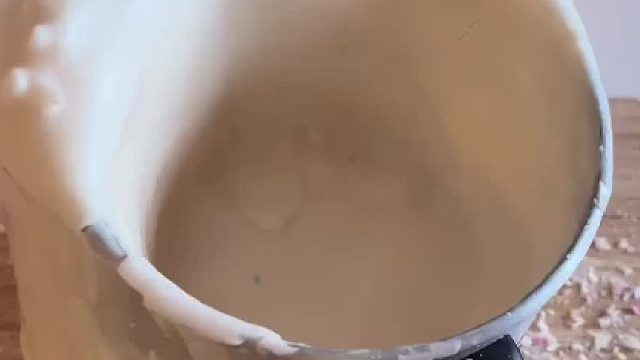 原声蜡罐清理全过程