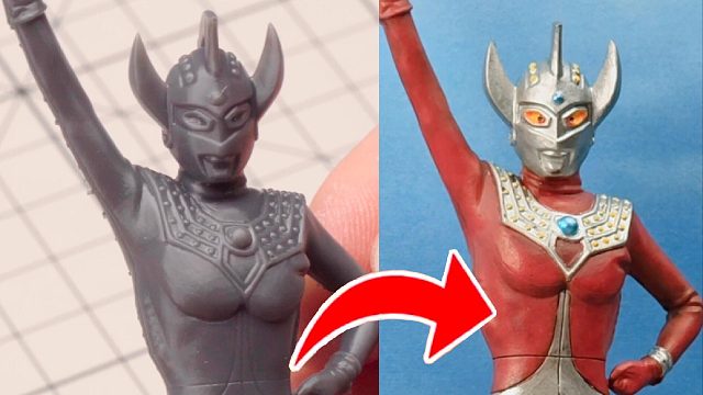 童年的味道一下子就来了！泰罗奥特曼涂装