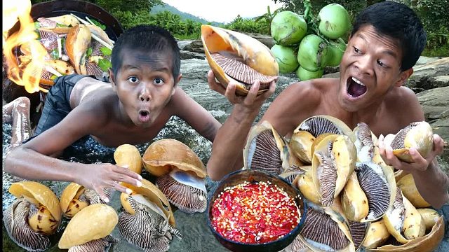 煮大蜗牛__吃海鲜-吃秀（Kmeng Prey）