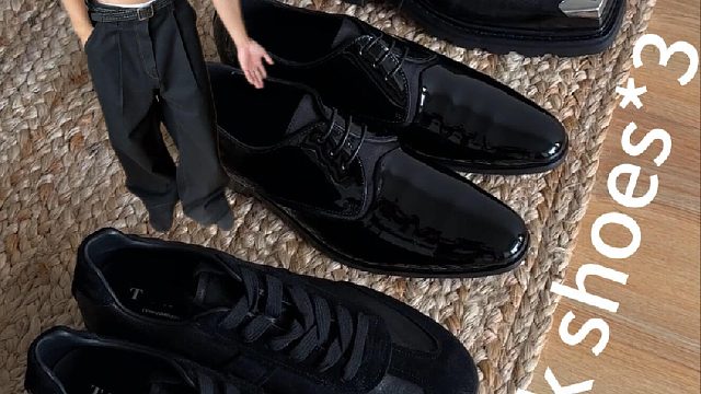 精挑细选的黑色鞋子分享