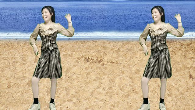 动感DJ入门广场舞《美美哒》歌好听舞步欢快，好看好学送给你