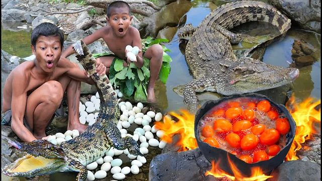 原始技术 - Kmeng Prey 遇见大鳄鱼煮蛋