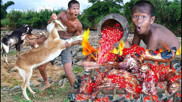 原始技术 - 认识丛林中的戈特家族 - 烹饪美食