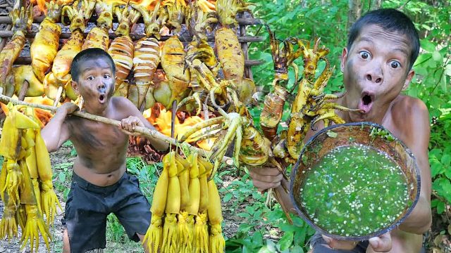 原始科技-智能烹饪鱿鱼-让食客吃得美味