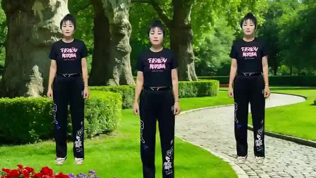 动感DJ入门广场舞《你怎么说》歌声甜美，舞步新颖欢快，简单易学