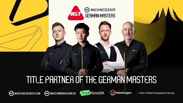 2026斯诺克德国大师赛：资格赛今晚开打