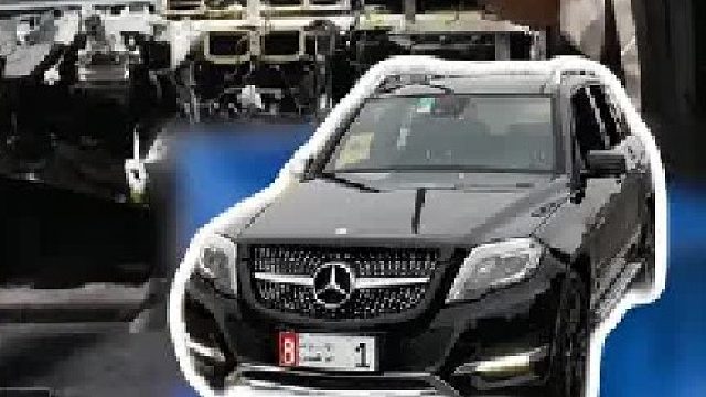 新疆图木舒克大哥花几万块买下奔驰GLK，再花三四万进行整车翻新升级