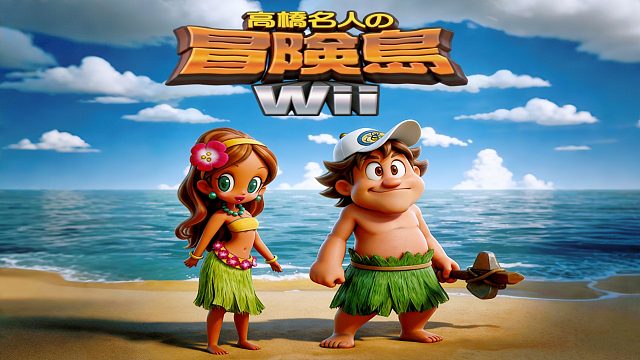 WII游戏《高桥名人的冒险岛》，童年游戏经典续作