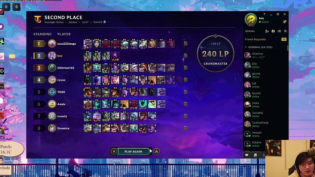 好吧...丢失了很多 LP，但没关系。大师班时间到了