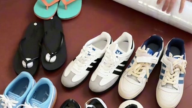 跨省搬家沉浸式收納打包鞋子&置物架