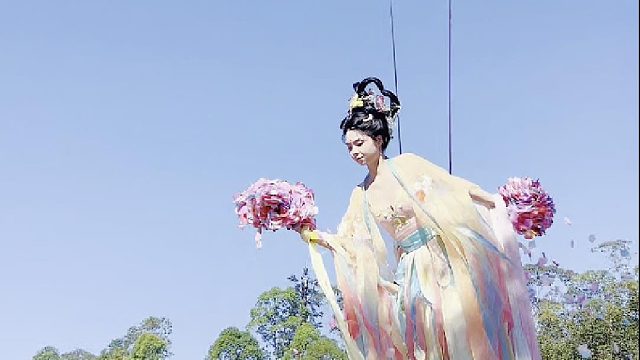 这一次，来东莞观音山体验天外飞仙，满心欢喜