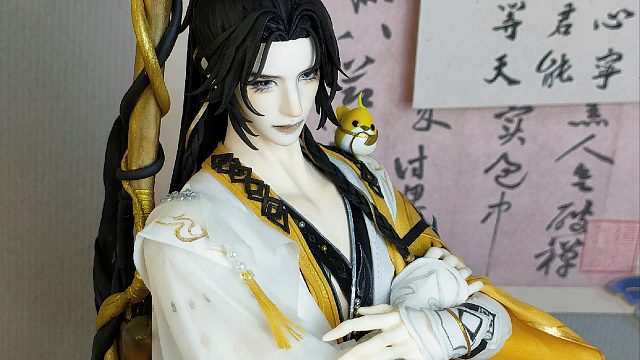 我用不要的原木板做了个剑网三