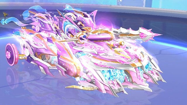 QQ飞车朕哥：有爆天甲S车指定甜甜皮肤！手感不错的钢铁少女心