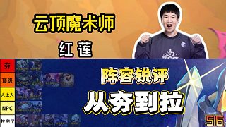 大版本更新，一個(gè)視頻銳評(píng)陣容從“夯”到“拉”