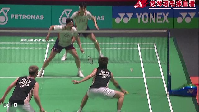 马来西亚羽毛球公开赛徐承宰/金元浩男双精彩球
