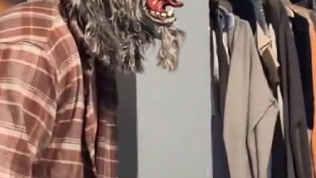 带上面具傻猫就不认识了猫猫被面具吓炸毛合集#全网热点共创计划#