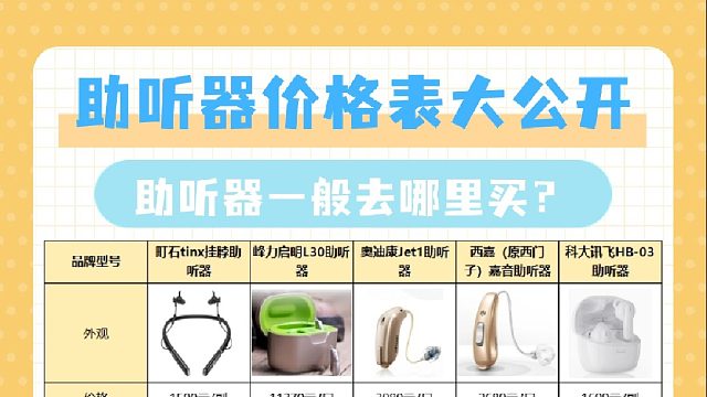 助听器一般去哪里买？高性价比验配方式推荐，真实用户体验分享