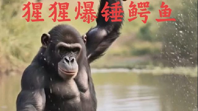 暴怒中的大猩猩简直恐怖如斯也