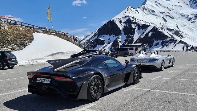 20260112 超级跑车征服阿尔卑斯山：3x AMG ONE、帕加尼 Utopia、LaFerra