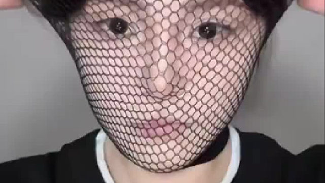 没用的发网千万别扔~ 蛇鳞妆 有手就行！  ​